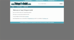 Desktop Screenshot of easy.thingstobuild.com